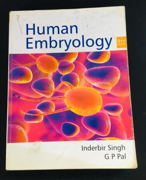 Second Hand Embryology Ib Singh GP Pal