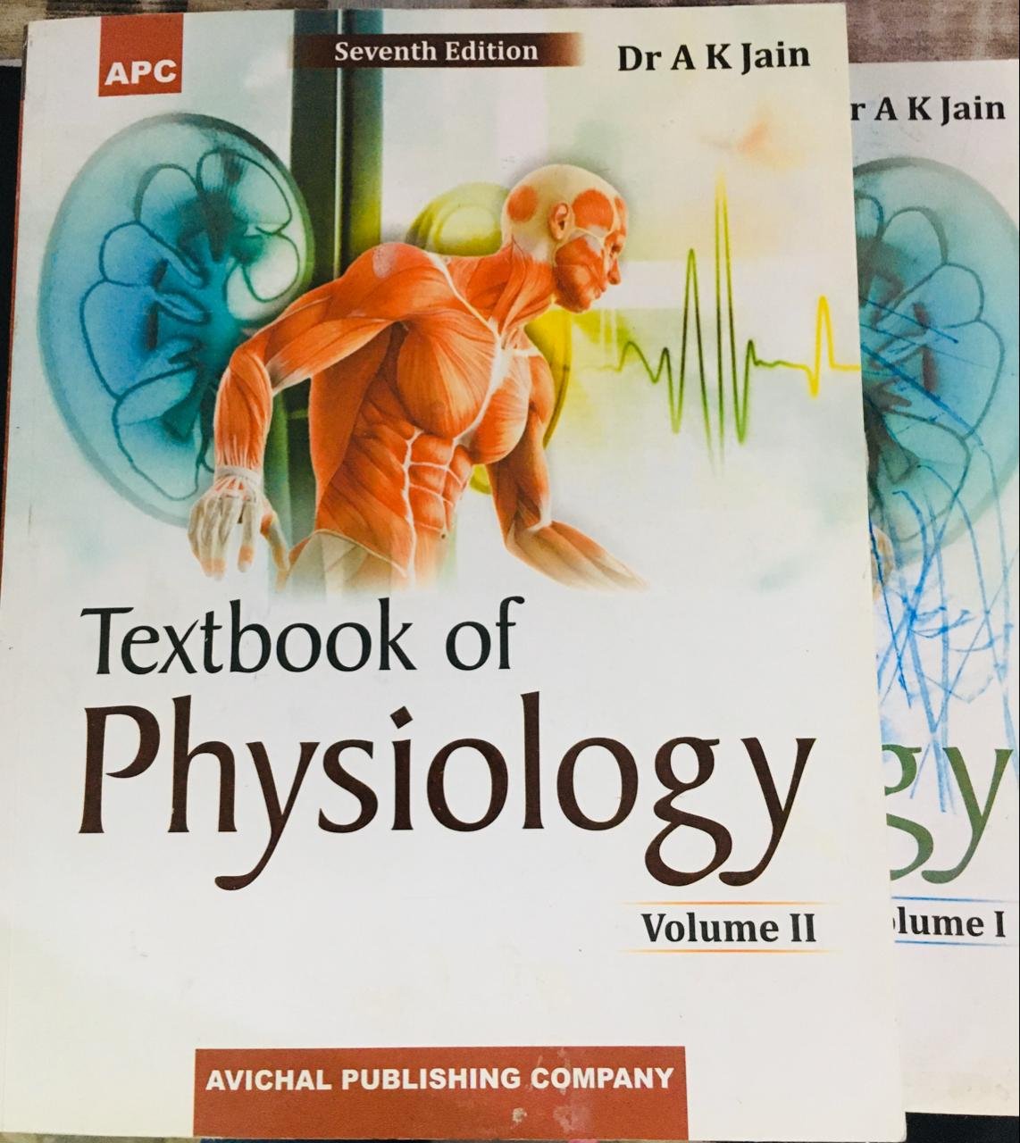 Second Hand Ak Jain Medical Physiology 2 Vol Set WishAllBook