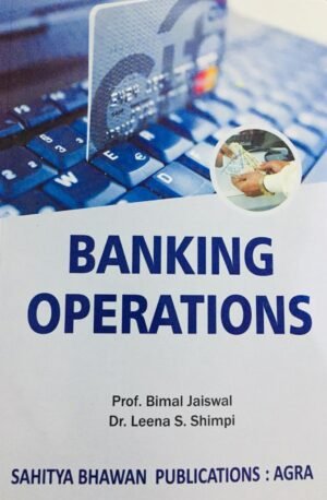 Banking Operations B COM In English Sahitya Bhawan Latest ed