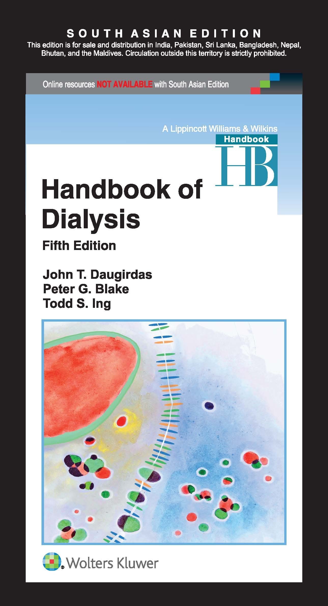 Handbook of Dialysis John T Daugirdas