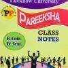 Pareeksha Class Notes Cost Accounting B.Com 4th Sem