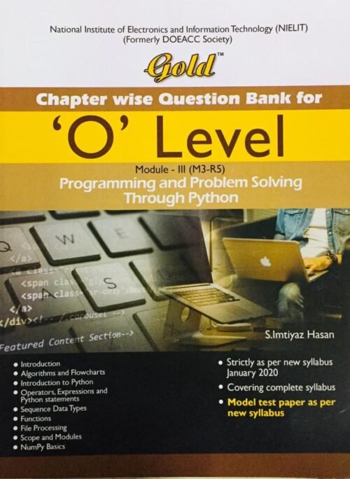 Gold O Level Programming and Problem Solved in English