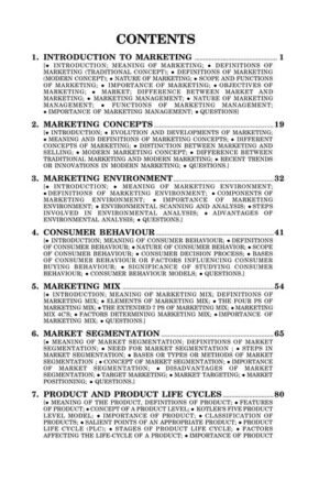 Marketing Management Book in ENGLISH Sahitya Bhawan