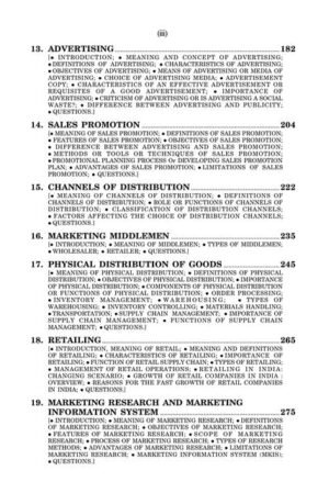 Marketing Management Book in ENGLISH Sahitya Bhawan