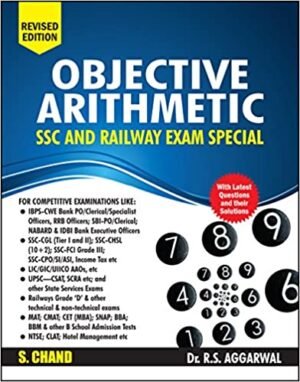 S.Chand Objective Arithmetic (SSC and Railway) Dr.R.S.AGGARWAL