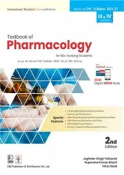Textbook of Pharmacology for BSc Nursing Students 2nd Edition By Joginder Singh Pathania 2022