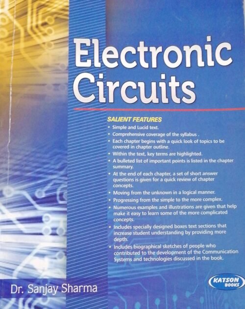 Katson Electronic Circuits by Dr Sanjay Sharma 2015