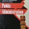 Public Administration by Awasthi and Maheshwari