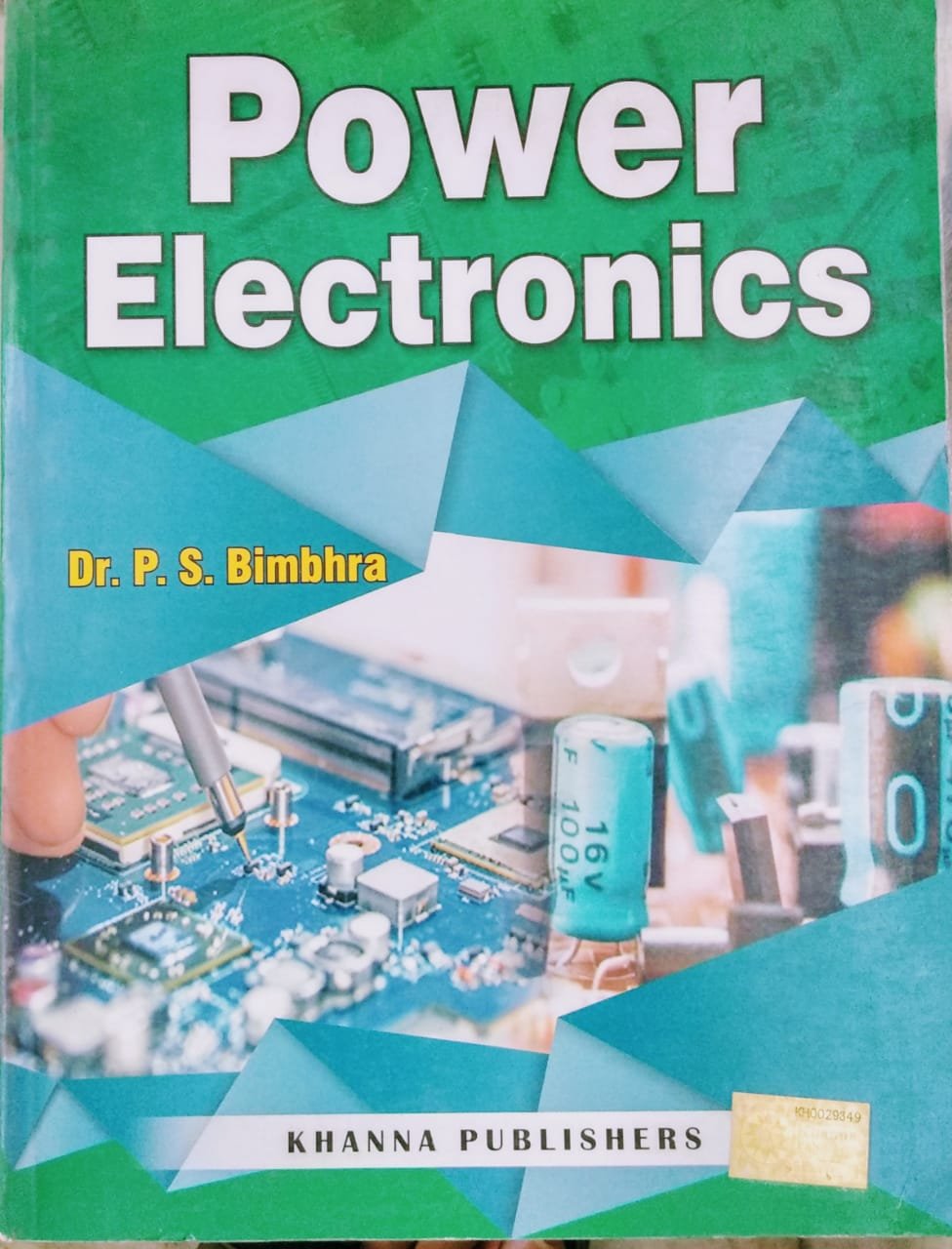 Power Electronics PS Bimbhra | Khanna Publishers » WishAllBook | Online ...