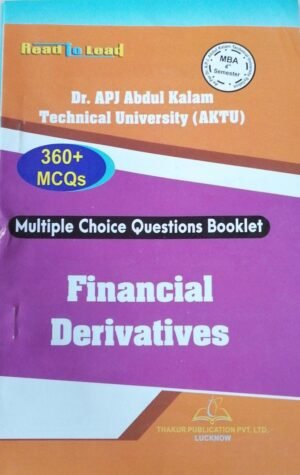 MBA 4th Semester Thakur