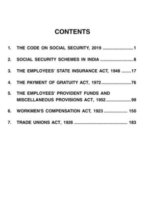 Labour Welfare Laws in ENGLISH By Jagdish Rao Sahitya Bhawan