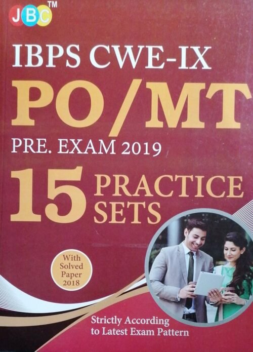 IBPS CWE IX PO MT Pre Exam 2019 15 Practice sets 