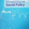 Introduction to Social Policy by A K Bhartiya