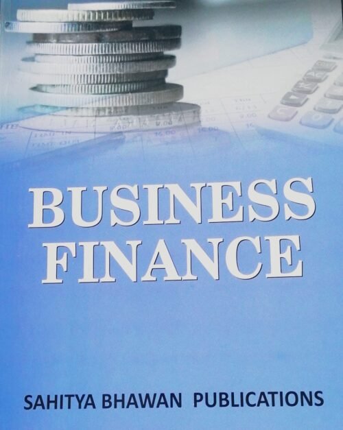 Business Finance English Sahitya Bhawan BCom Latest Ed