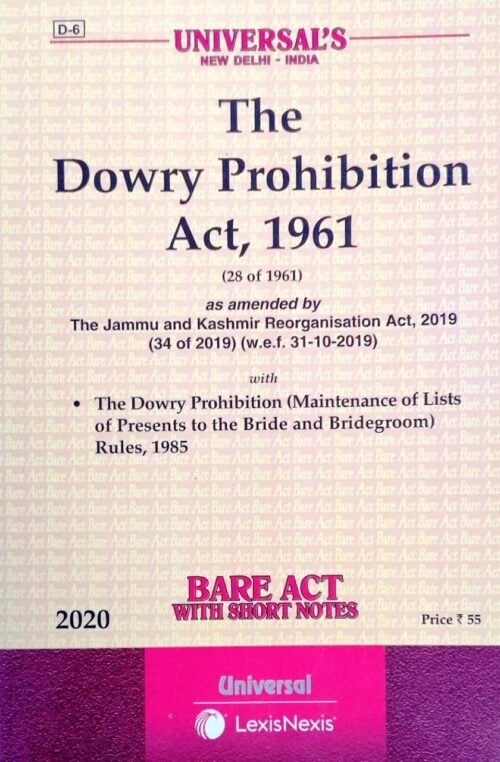 Bare Act The Dowry Prohibition Act 1961