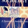 Sociology A Systematic Introduction by Harry M Johnson