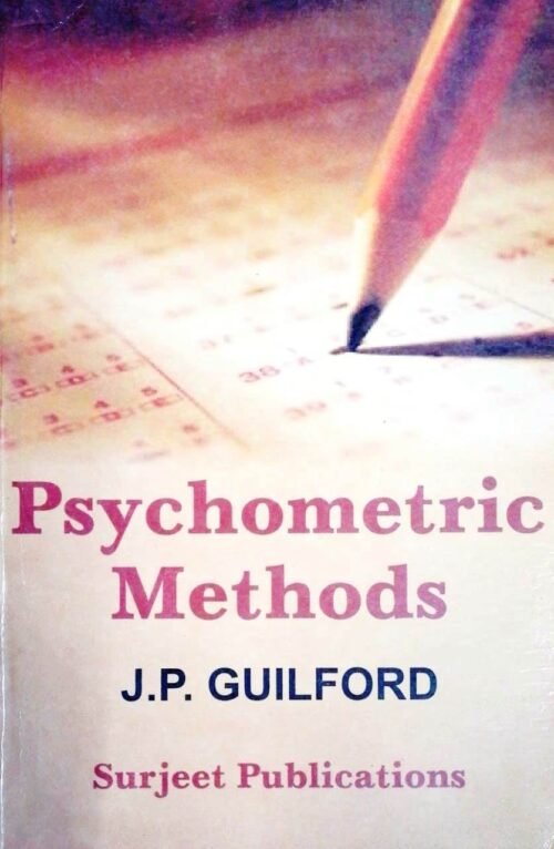 Psychometric Method by J P Guilford