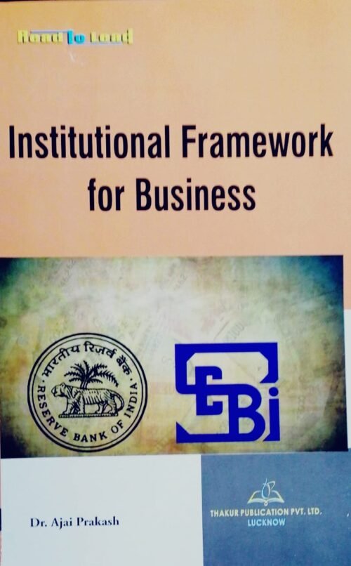 Institutional Framework for Business