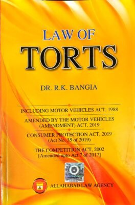 Law Of Torts By Dr R K Bangia 2022