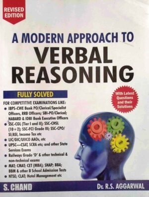 A Modern Approach to Verbal Logical and Analytical Reasoning HINDI