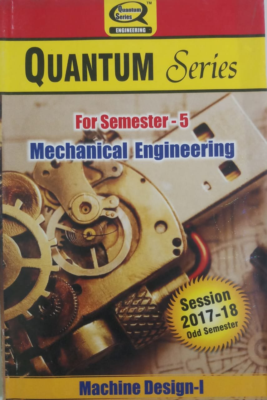 Quantum Series Machine Design Book 1 Old Trusting Edition » WishAllBook