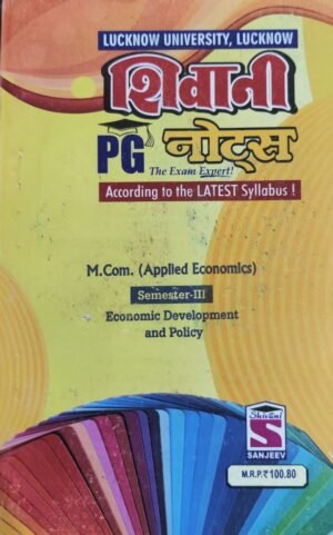 Shivani Notes M Com Applied Economics 3rd Sem