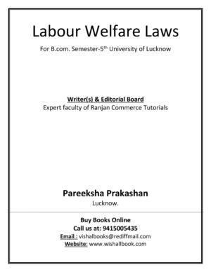 Labour Welfare Laws Class Notes B Com 5th Sem LU 