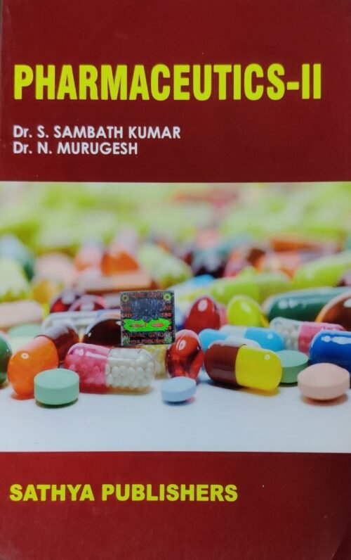 Pharmaceutics 2 By Dr N Murugesh