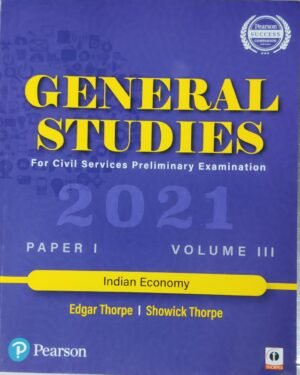 Publication - Pearson Publication  Writer - Edgar Thorpe And Showick Thorpe  Language - English  General Studies Paper 1 - Vol. 1 To Vol. 6  For Civil Services Preliminary Examination  Buy More General And Competitive Books→ Know More About Pearson Publication→ 