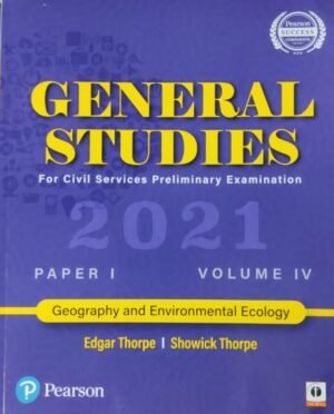 Publication - Pearson Publication  Writer - Edgar Thorpe And Showick Thorpe  Language - English  General Studies Paper 1 - Vol. 1 To Vol. 6  For Civil Services Preliminary Examination  Buy More General And Competitive Books→ Know More About Pearson Publication→ 