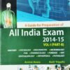 A Guide For Preparation Of All India Exam Vol 1 