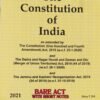 Constitution of India Bare Act 2021 by Universal Lexis Nexis