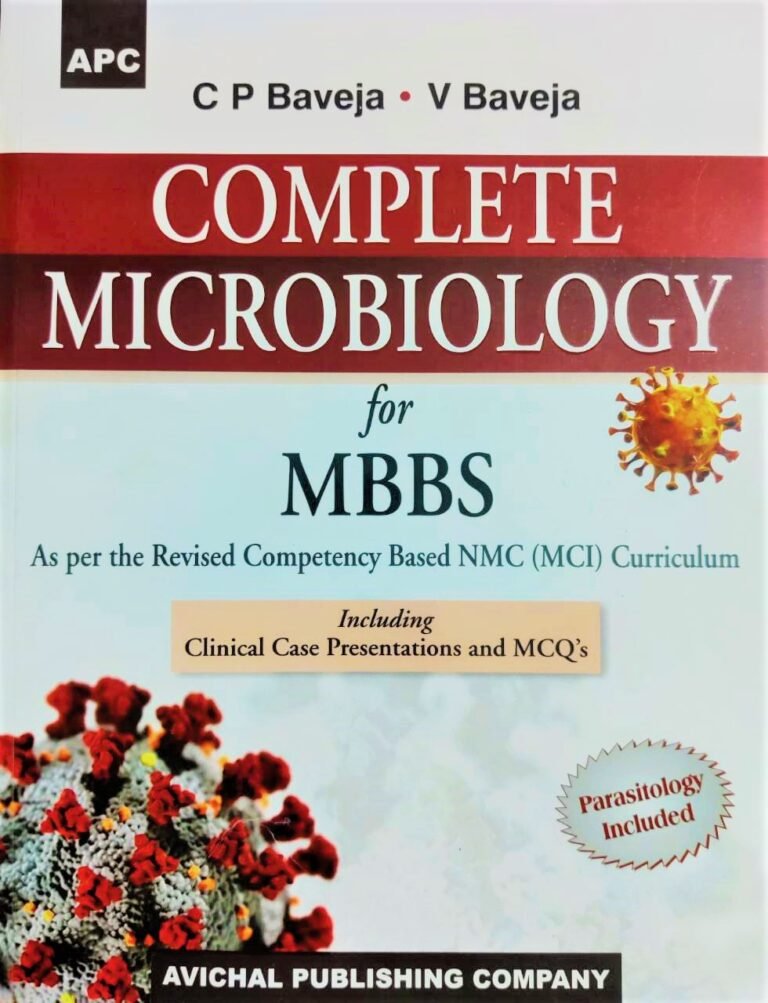 Complete Microbiology For MBBS By C P Baveja 7th Latest Edition Free ...