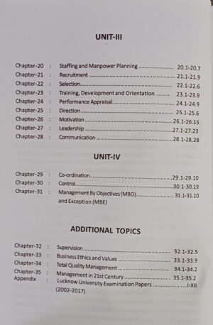 Essentials Of Management By R K Maheshwari NRBC