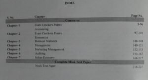 B ED Entrance Commerce By Vishal Saxena 