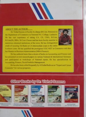 B ED Entrance Commerce By Vishal Saxena 