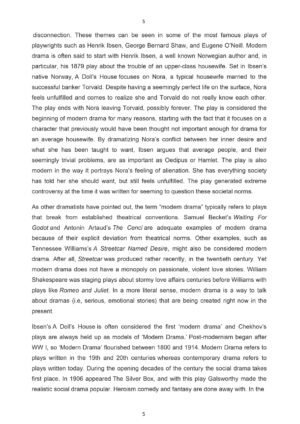 Modern Literature Drama B.A 6th Sem P-1st Pareeksha Class Notes LU Latest Objective Pattern 2021