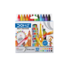 DOMS Long Wax Crayons 12 Shades