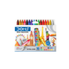DOMS Long Wax Crayons 16 Shades