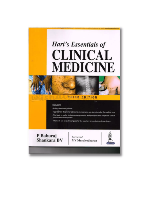 Hari Essentials of Clinical Medicine 2018 By P Baburaj