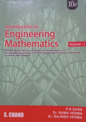Introduction To Engineering Mathematics Vol 1st By H K Dass