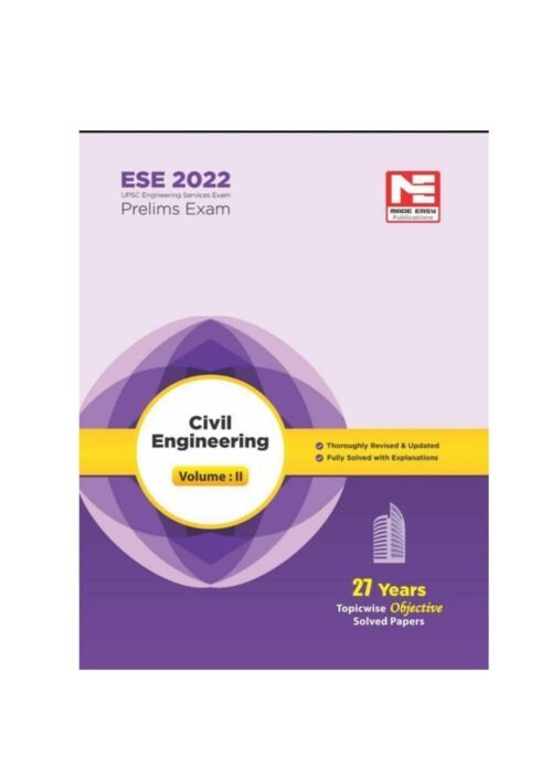 Civil Engineering Volume 2nd ESE 2022