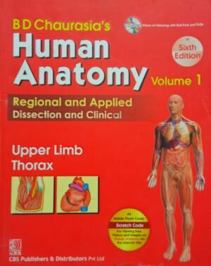 Second Hand Human Anatomy Sixth Edition Volume 1st By B D Chaurasia