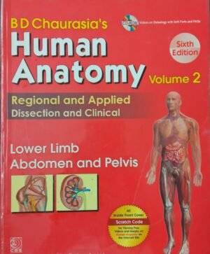 Second Hand Human Anatomy Sixth Edition Volume 2nd By B D Chaurasia