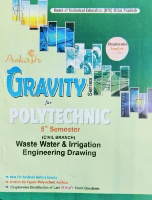 Waste Water and Irrigation Engineering Drawing Prakash Gravity Solved Paper Diploma Polytechnic 5th Sem Civil