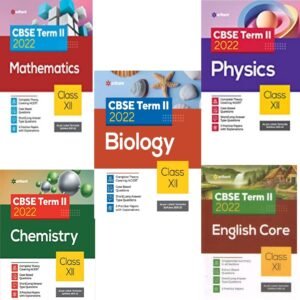 Arihant CBSE Class 12th Term 2nd Set of 5 Subjects 2022