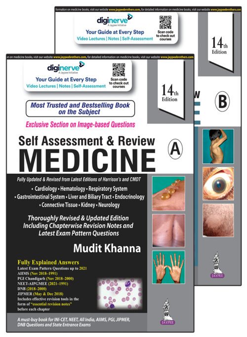 Self Assessment And Review Medicine 14th Edition by Mudit Khanna 2022