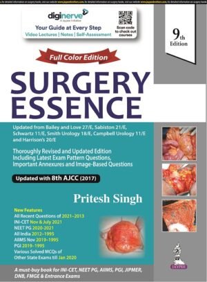 Surgery Essence 9th Edition By Pritesh Singh 2022