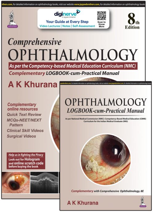 Comprehensive Ophthalmology 8th Edition by AK Khurana 2022