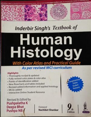 Used IB Singh Textbook Of Human Histology 9th Edition